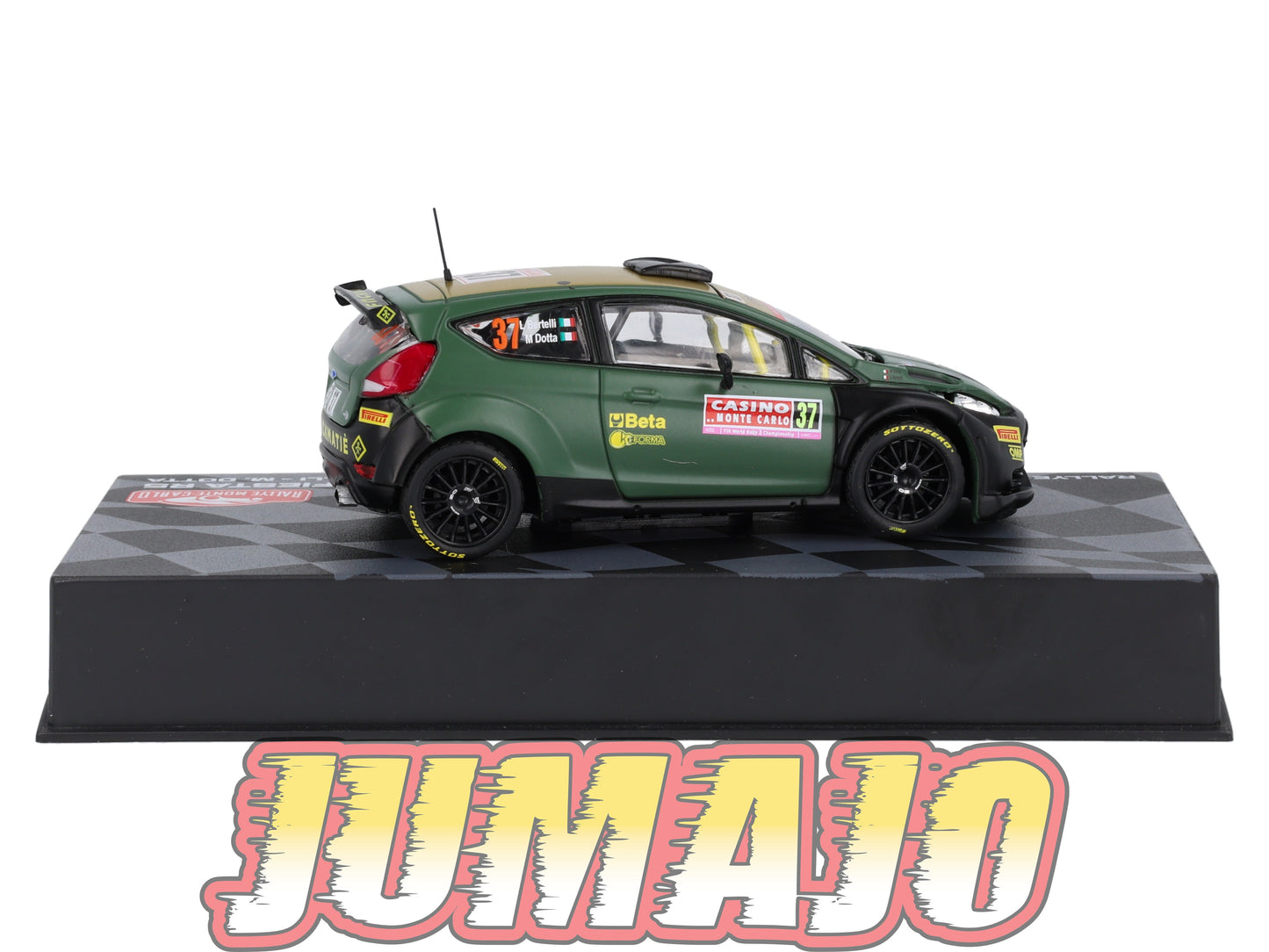RMIT20 1/43 IXO Rallye Monte Carlo : FORD Fiesta R5 2014 #35 L.Bertelli BOITE CASSÉ