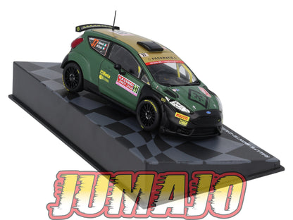 RMIT20 1/43 IXO Rallye Monte Carlo : FORD Fiesta R5 2014 #35 L.Bertelli BOITE CASSÉ