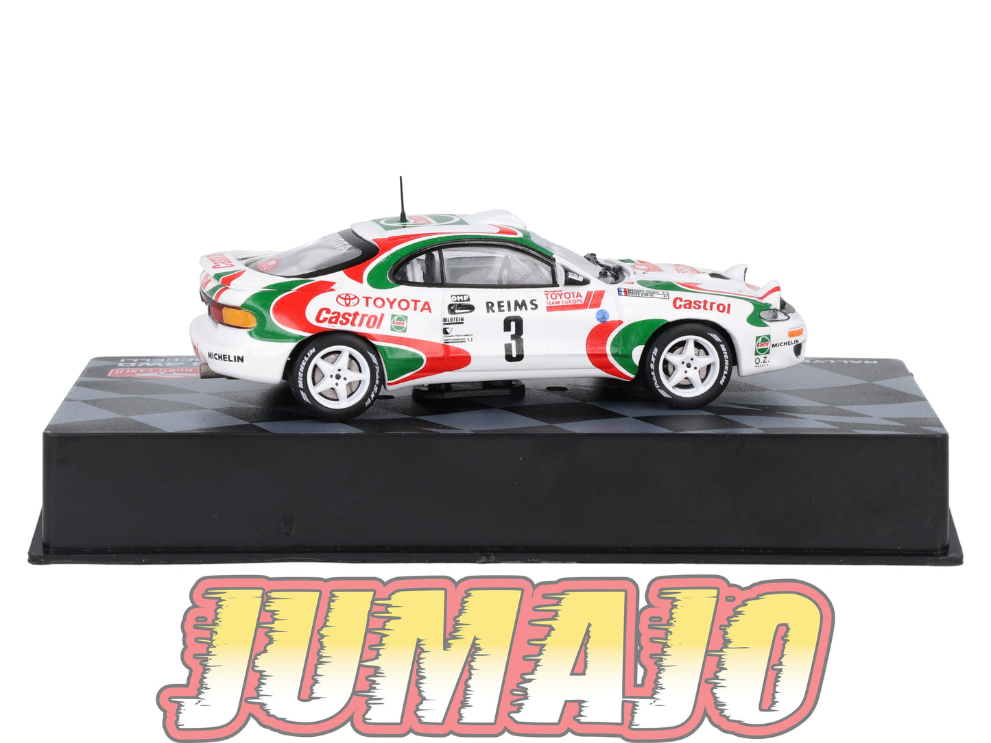 RMIT21 1/43 IXO Rallye Monte Carlo : TOYOTA Celica Turbo 4WD 1993 #3 D.Auriol