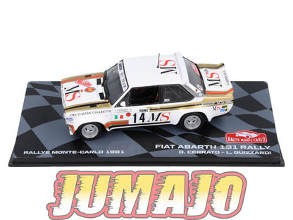 RMIT22 1/43 IXO Rallye Monte Carlo : FIAT Abarth 131 Rally 1981 #14 D.Cerrato