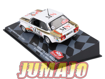 RMIT22 1/43 IXO Rallye Monte Carlo : FIAT Abarth 131 Rally 1981 #14 D.Cerrato