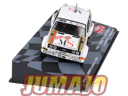 RMIT22 1/43 IXO Rallye Monte Carlo : FIAT Abarth 131 Rally 1981 #14 D.Cerrato