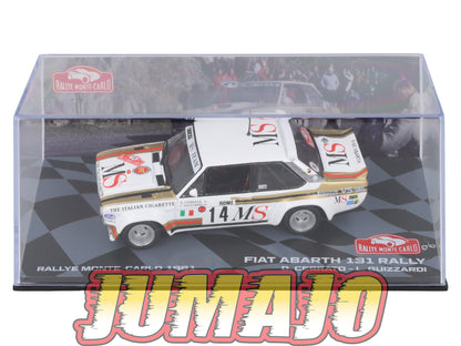 RMIT22 1/43 IXO Rallye Monte Carlo : FIAT Abarth 131 Rally 1981 #14 D.Cerrato