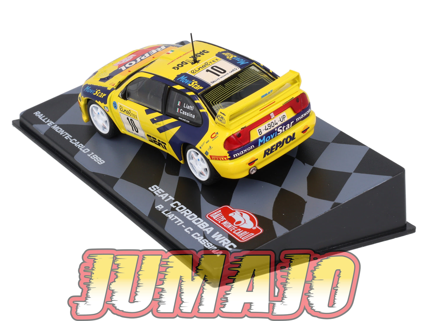 RMIT24 1/43 IXO Rallye Monte Carlo : SEAT Cordoba WRC 1999 #10 P.Liatti