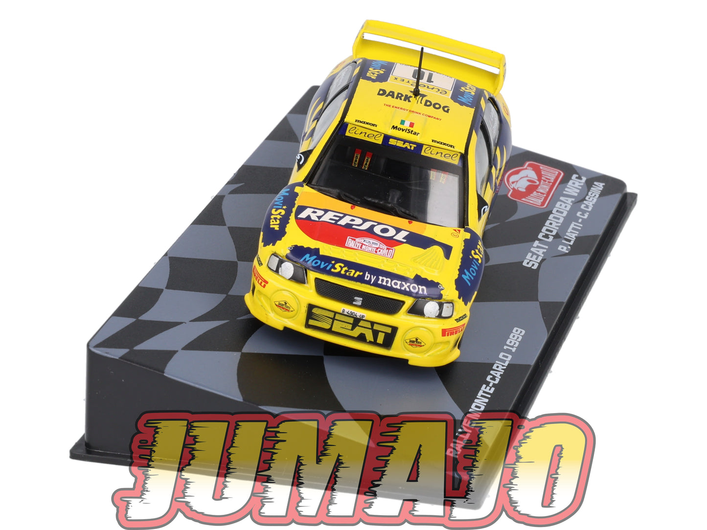 RMIT24 1/43 IXO Rallye Monte Carlo : SEAT Cordoba WRC 1999 #10 P.Liatti