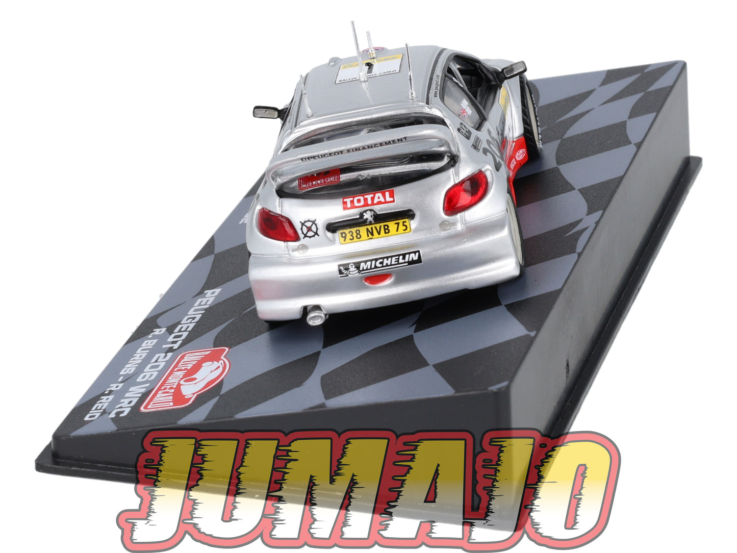 RMIT25 1/43 IXO Rallye Monte Carlo : PEUGEOT 206 WRC 2002 #1 R.Burns