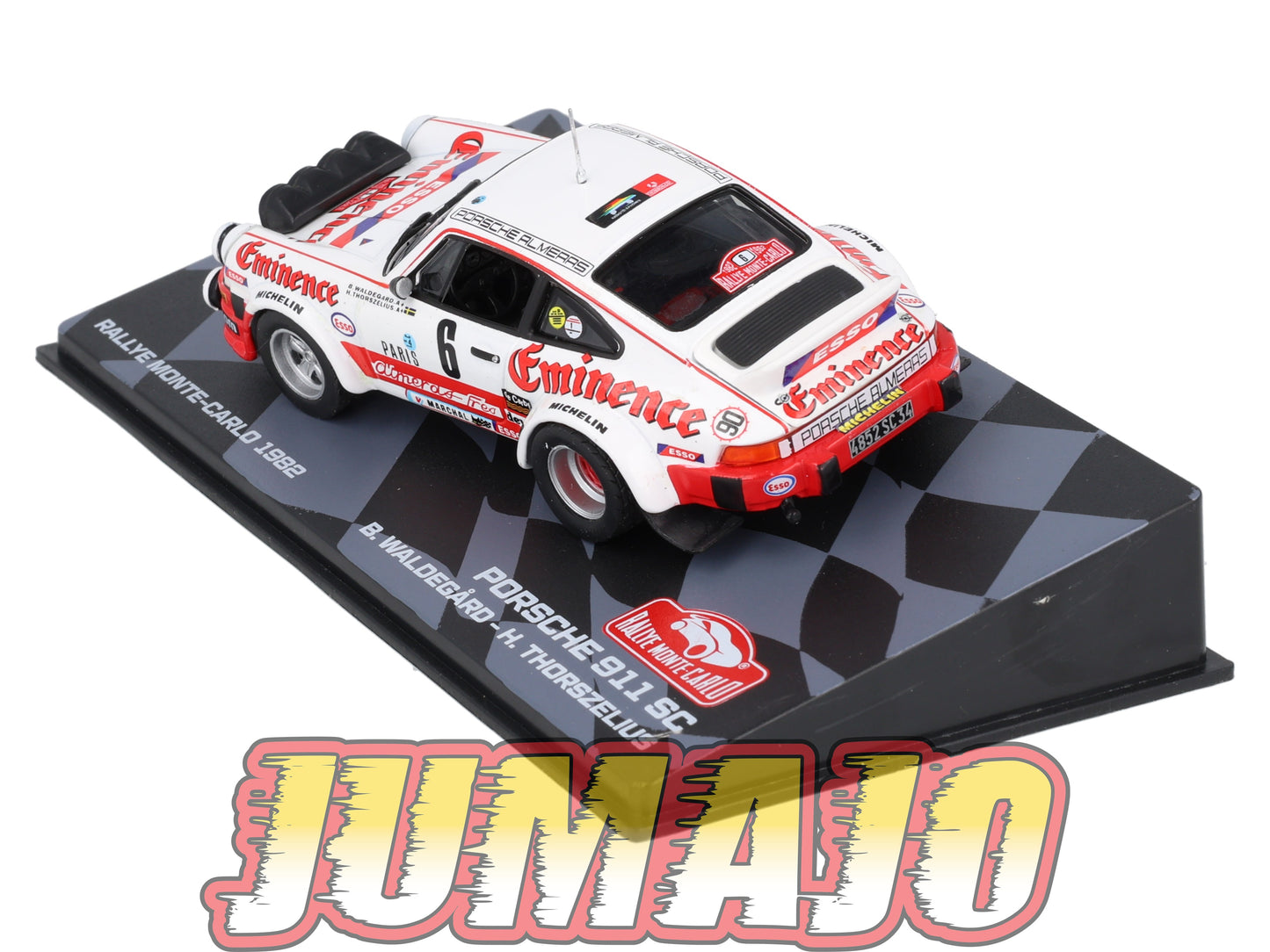 RMIT26 1/43 IXO Rallye Monte Carlo : PORSCHE 911 SC 1982 #6 B.Waldegard