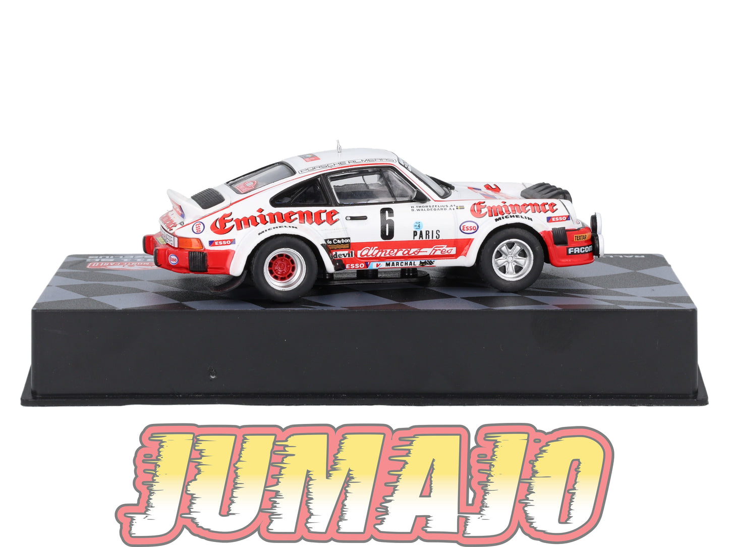 RMIT26 1/43 IXO Rallye Monte Carlo : PORSCHE 911 SC 1982 #6 B.Waldegard