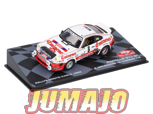 RMIT26 1/43 IXO Rallye Monte Carlo : PORSCHE 911 SC 1982 #6 B.Waldegard