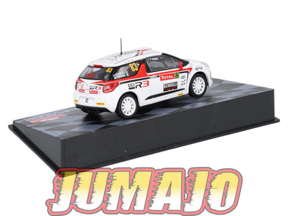RMIT27 1/43 IXO Rallye Monte Carlo : CITROEN DS 3 R3 2013 #83 A.Crugnola