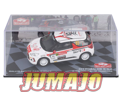 RMIT27 1/43 IXO Rallye Monte Carlo : CITROEN DS 3 R3 2013 #83 A.Crugnola