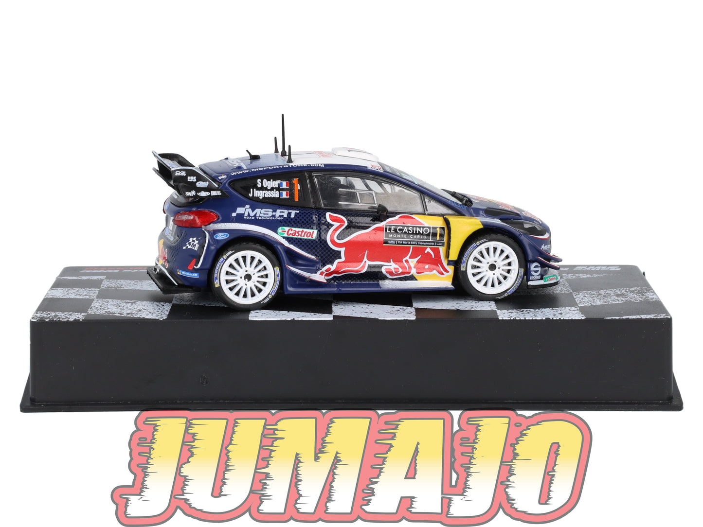 RMIT28 1/43 IXO Rallye Monte Carlo : FORD Fiesta WRC 2018 #1 S.Ogier Espagne