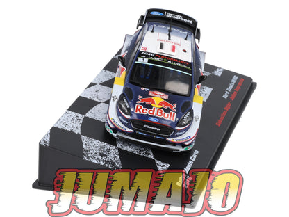 RMIT28 1/43 IXO Rallye Monte Carlo : FORD Fiesta WRC 2018 #1 S.Ogier Espagne