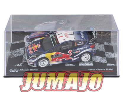 RMIT28 1/43 IXO Rallye Monte Carlo : FORD Fiesta WRC 2018 #1 S.Ogier Espagne