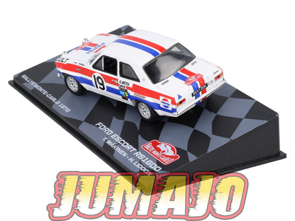 RMIT29 1/43 IXO Rallye Monte Carlo : FORD ESCORT RS1600 1972 #19 T.Makinen Pepsi