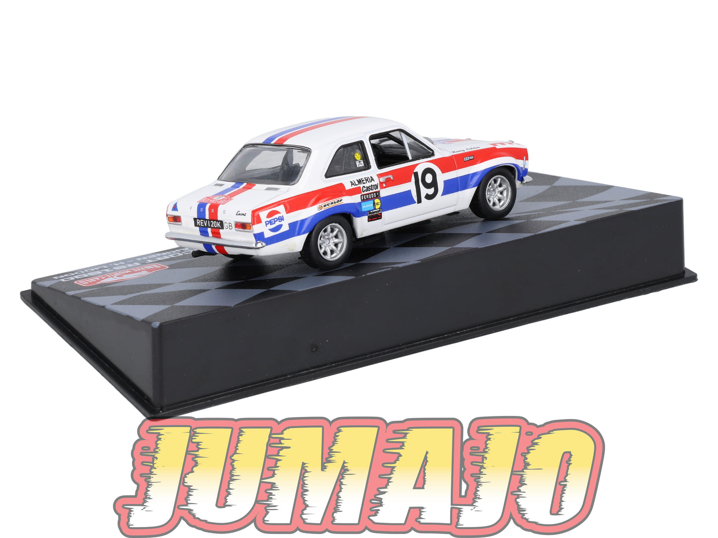RMIT29 1/43 IXO Rallye Monte Carlo : FORD ESCORT RS1600 1972 #19 T.Makinen Pepsi