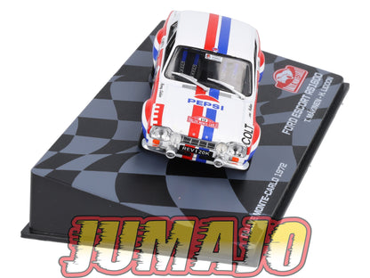 RMIT29 1/43 IXO Rallye Monte Carlo : FORD ESCORT RS1600 1972 #19 T.Makinen Pepsi