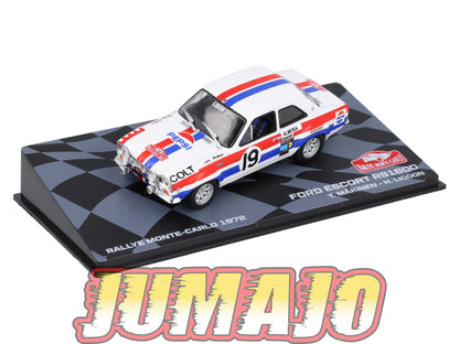 RMIT29 1/43 IXO Rallye Monte Carlo : FORD ESCORT RS1600 1972 #19 T.Makinen Pepsi