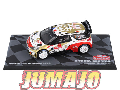 RMIT2 1/43 IXO Rallye Monte Carlo : CITROEN DS3 WRC Winner 2013 #1 S.Loeb