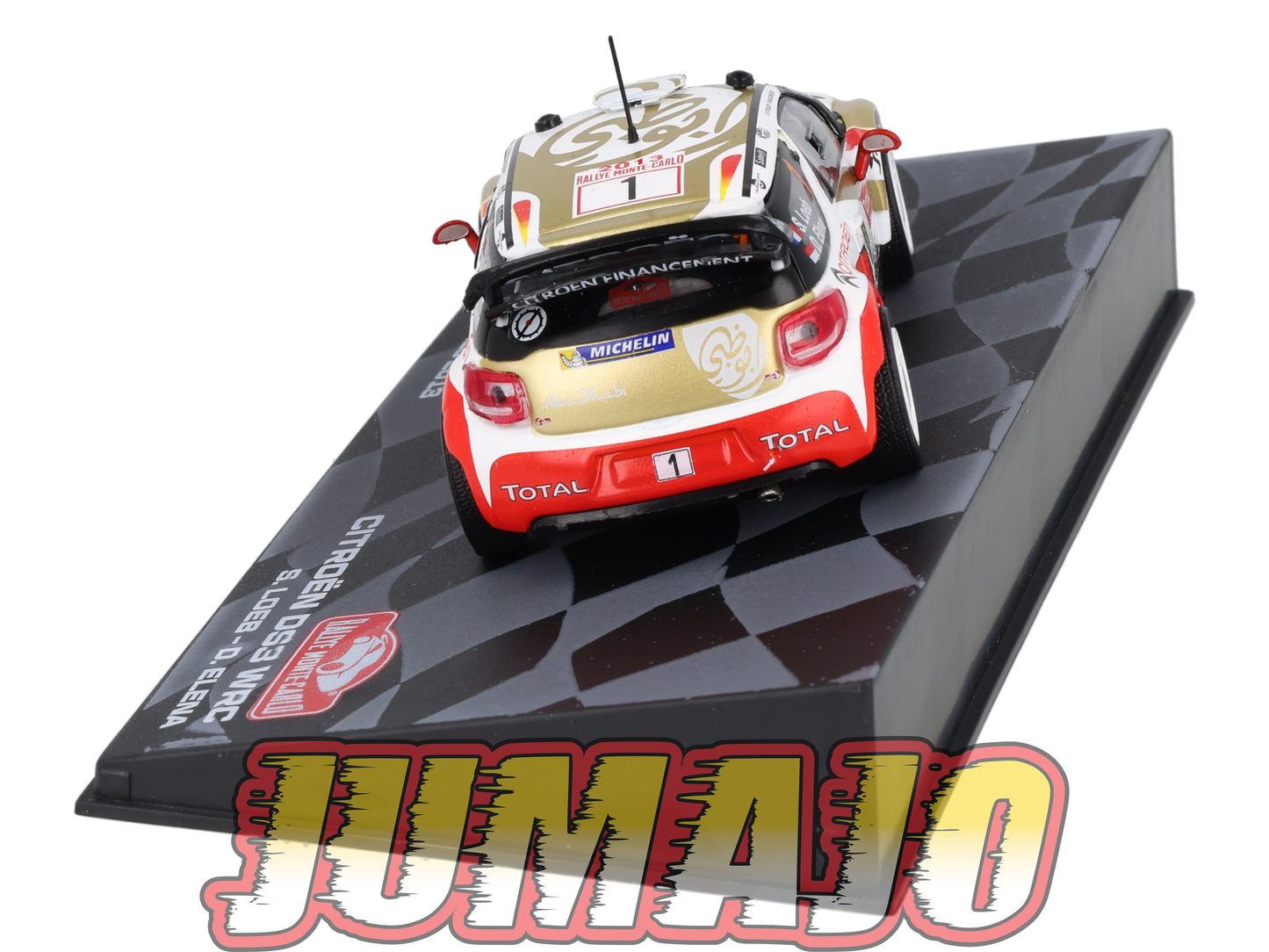 RMIT2 1/43 IXO Rallye Monte Carlo : CITROEN DS3 WRC Winner 2013 #1 S.Loeb