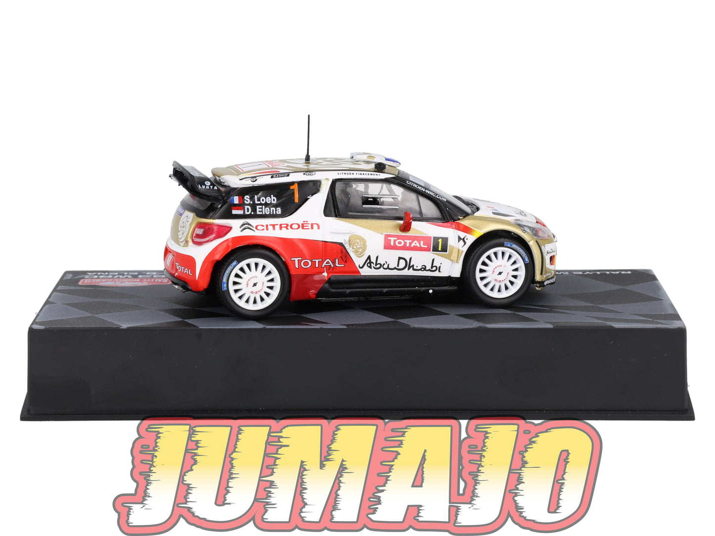 RMIT2 1/43 IXO Rallye Monte Carlo : CITROEN DS3 WRC Winner 2013 #1 S.Loeb