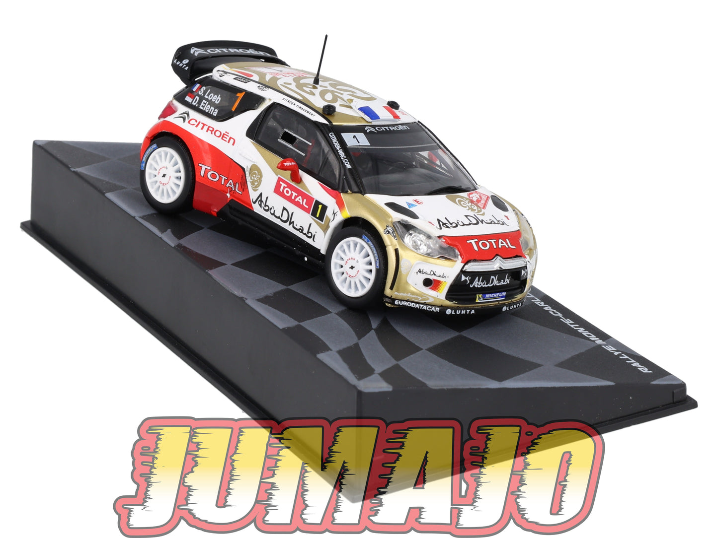 RMIT2 1/43 IXO Rallye Monte Carlo : CITROEN DS3 WRC Winner 2013 #1 S.Loeb