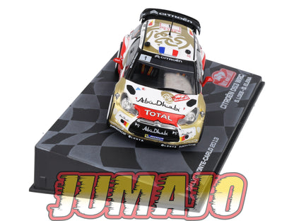 RMIT2 1/43 IXO Rallye Monte Carlo : CITROEN DS3 WRC Winner 2013 #1 S.Loeb