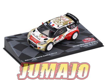 RMIT2 1/43 IXO Rallye Monte Carlo : CITROEN DS3 WRC Winner 2013 #1 S.Loeb