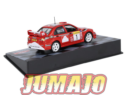 RMIT31 1/43 IXO Rallye Monte Carlo : MITSUBISHI LANCER EVO VI 1999 #1 T.Makinen