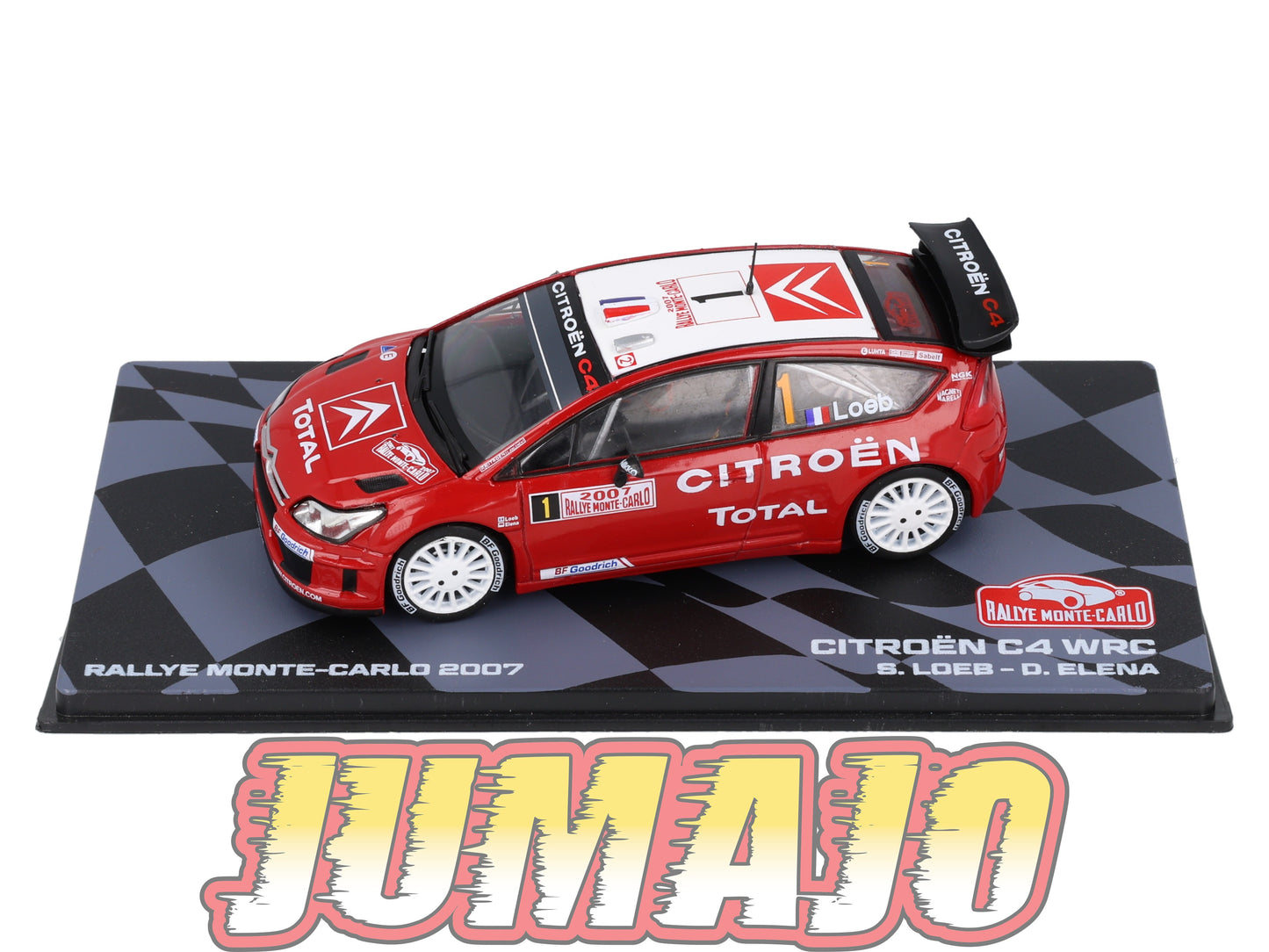RMIT33 1/43 IXO Rallye Monte Carlo : CITROEN C4 WRC 2007 #1 S.Loeb