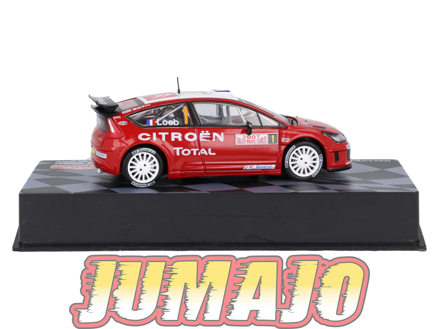 RMIT33 1/43 IXO Rallye Monte Carlo : CITROEN C4 WRC 2007 #1 S.Loeb