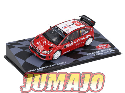 RMIT33 1/43 IXO Rallye Monte Carlo : CITROEN C4 WRC 2007 #1 S.Loeb