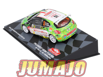 RMIT39 1/43 IXO Rallye Monte Carlo : PEUGEOT 208 T16 R5 2016 #51 M.Villa
