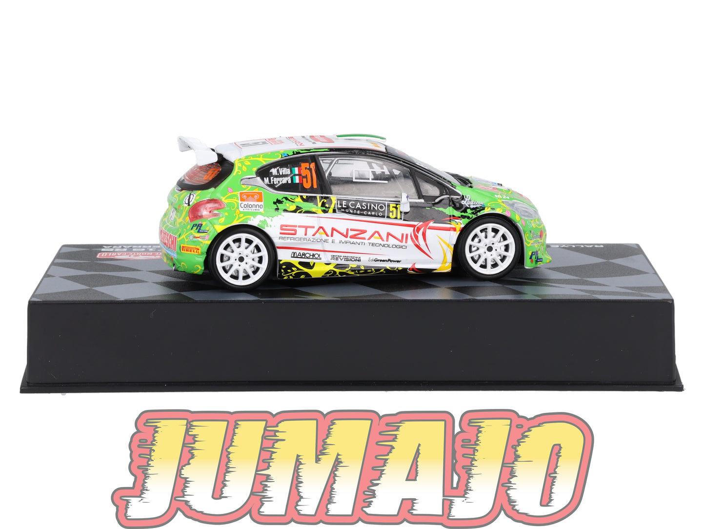 RMIT39 1/43 IXO Rallye Monte Carlo : PEUGEOT 208 T16 R5 2016 #51 M.Villa