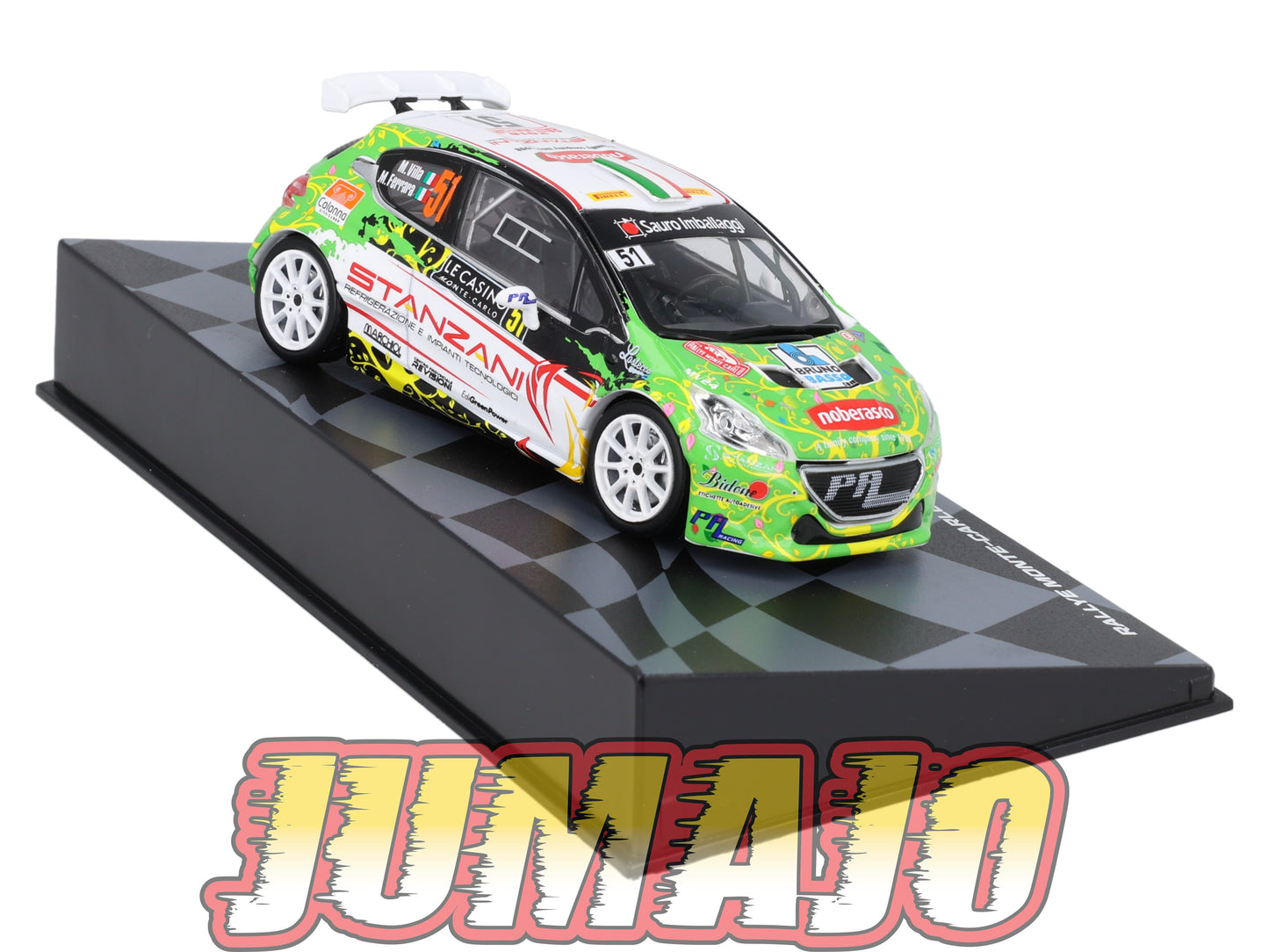 RMIT39 1/43 IXO Rallye Monte Carlo : PEUGEOT 208 T16 R5 2016 #51 M.Villa