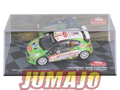 RMIT39 1/43 IXO Rallye Monte Carlo : PEUGEOT 208 T16 R5 2016 #51 M.Villa