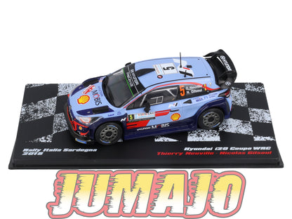 RMIT401 1/43 IXO Rallye Monte Carlo : HYUNDAI i20 Coupé T.Neuville Italie 2018 #5