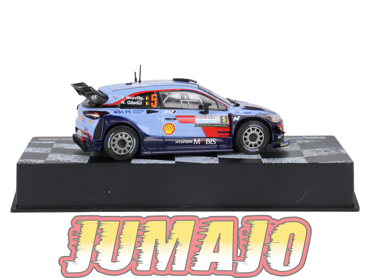 RMIT401 1/43 IXO Rallye Monte Carlo : HYUNDAI i20 Coupé T.Neuville Italie 2018 #5