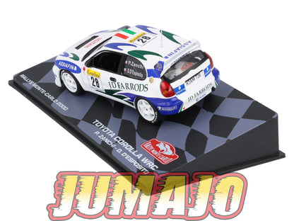 RMIT41 1/43 IXO Rallye Monte Carlo : TOYOTA Corolla WRC 2000 #28 P.Zanchi