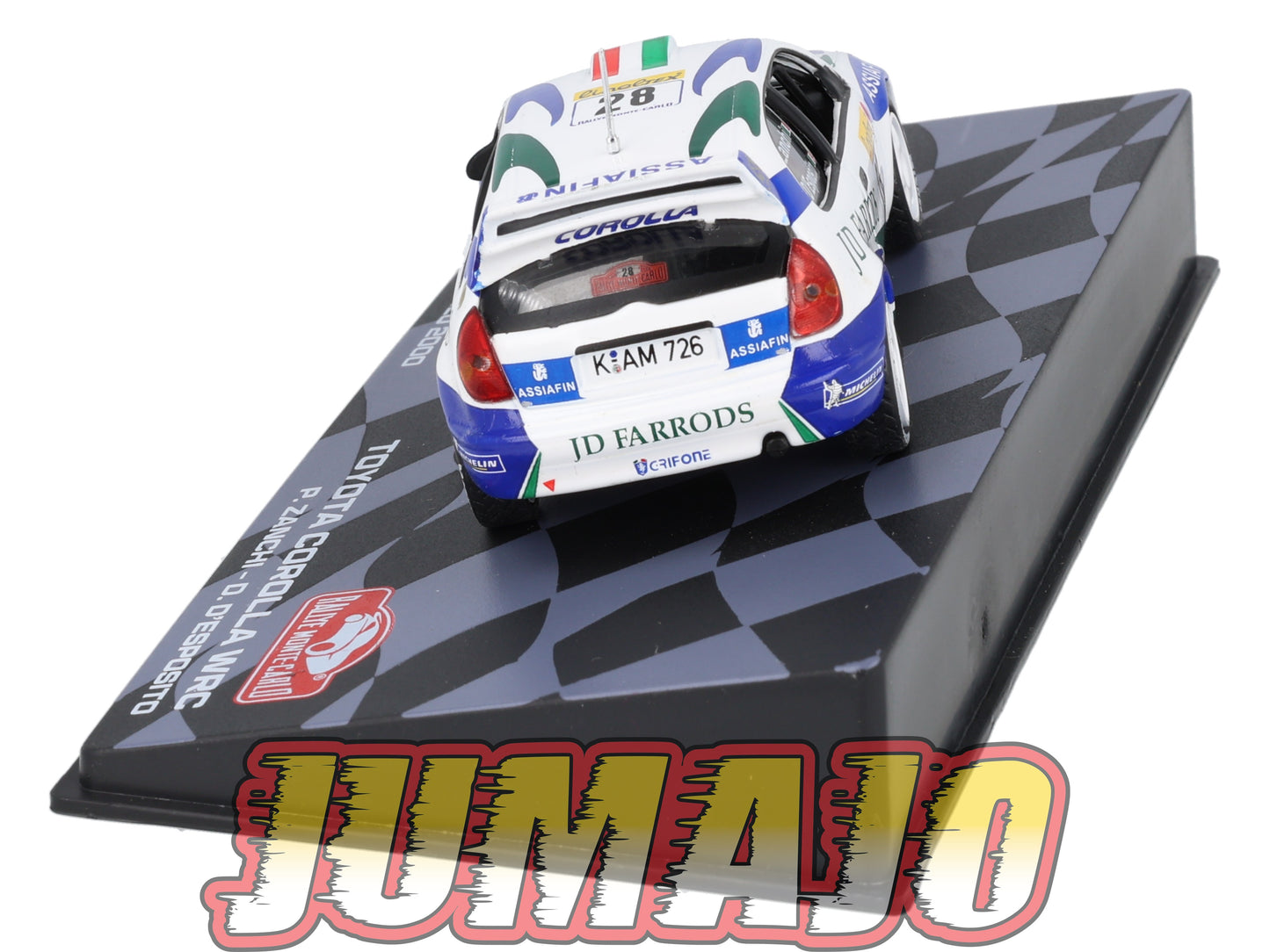 RMIT41 1/43 IXO Rallye Monte Carlo : TOYOTA Corolla WRC 2000 #28 P.Zanchi