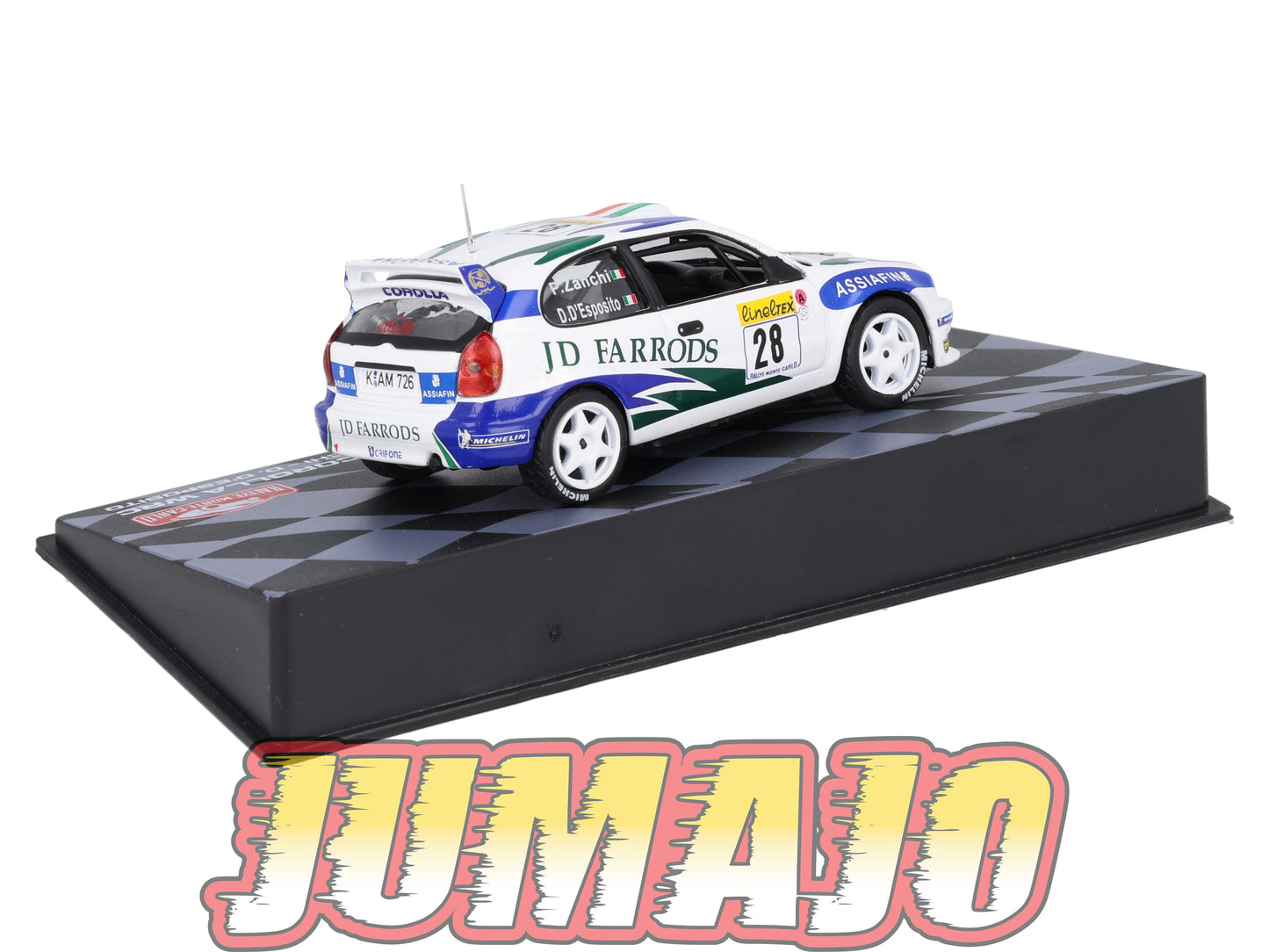 RMIT41 1/43 IXO Rallye Monte Carlo : TOYOTA Corolla WRC 2000 #28 P.Zanchi