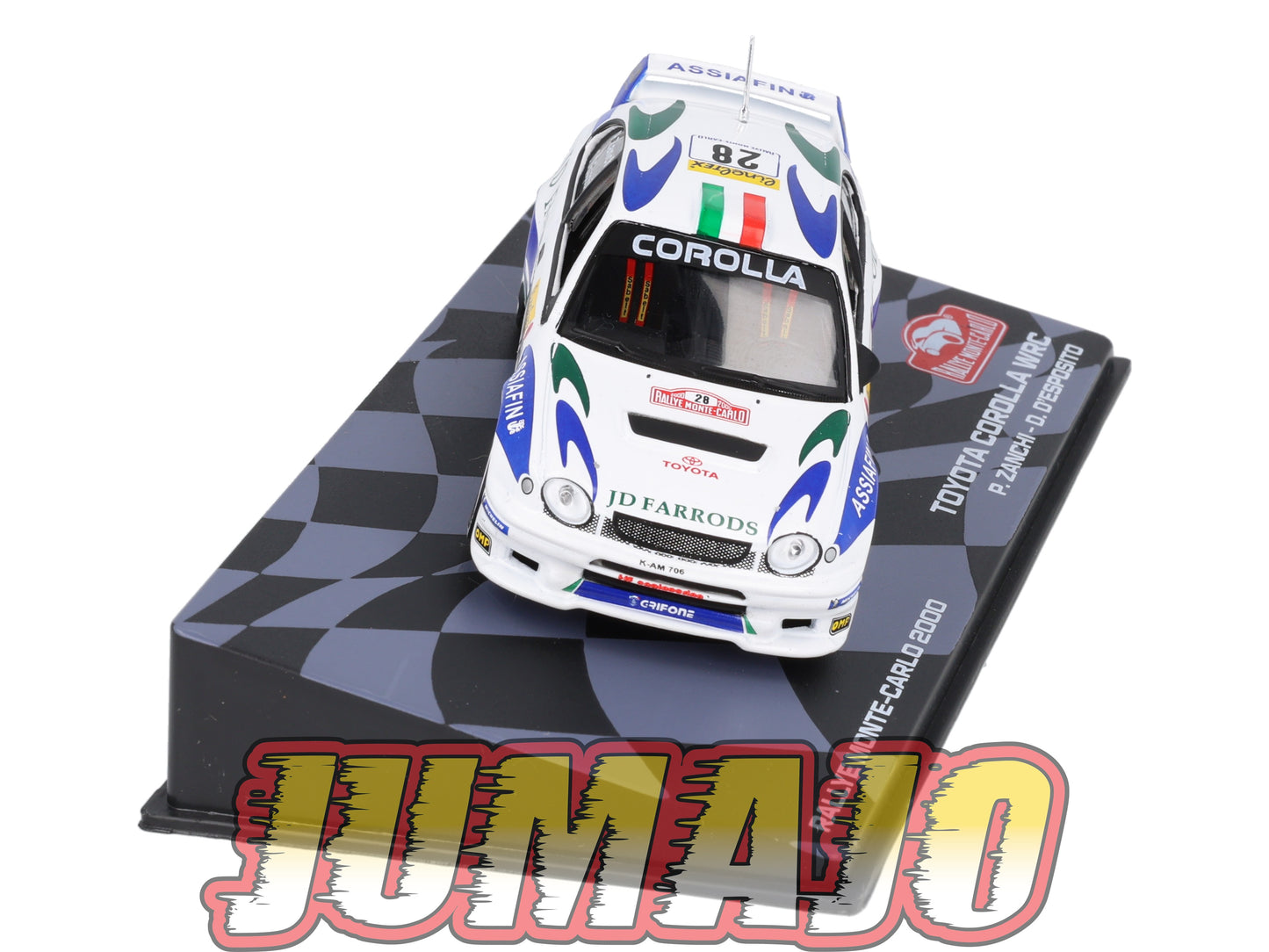 RMIT41 1/43 IXO Rallye Monte Carlo : TOYOTA Corolla WRC 2000 #28 P.Zanchi