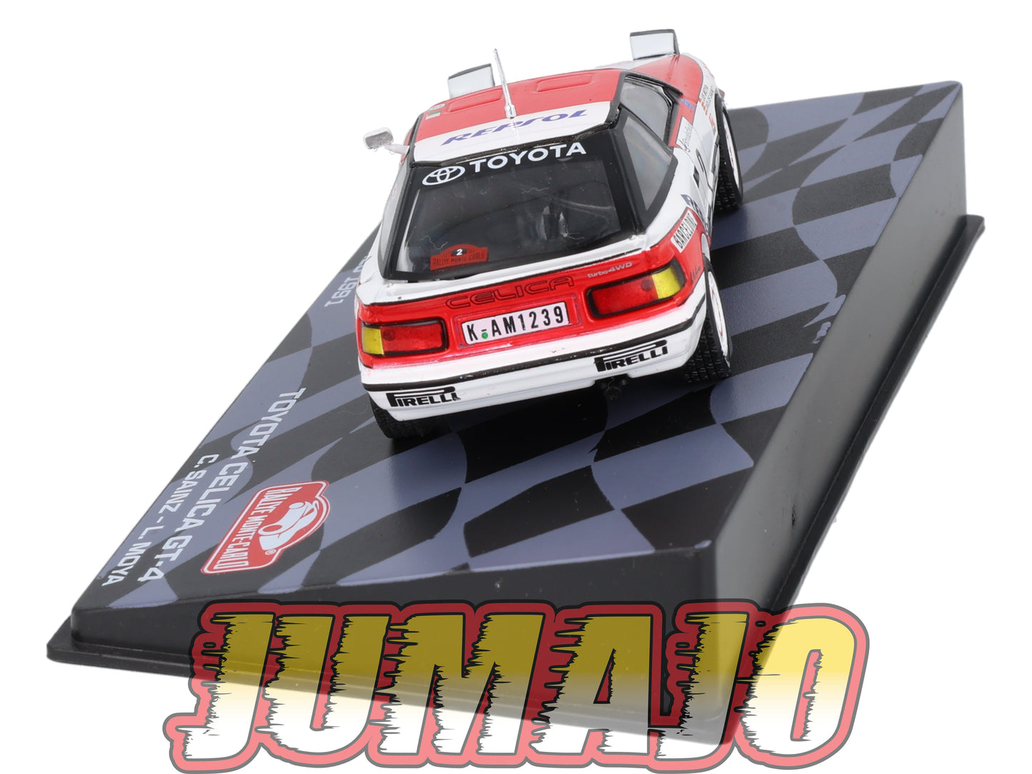RMIT43 1/43 IXO Rallye Monte Carlo : TOYOTA Celica GT-4 1991 #2 C.Sainz