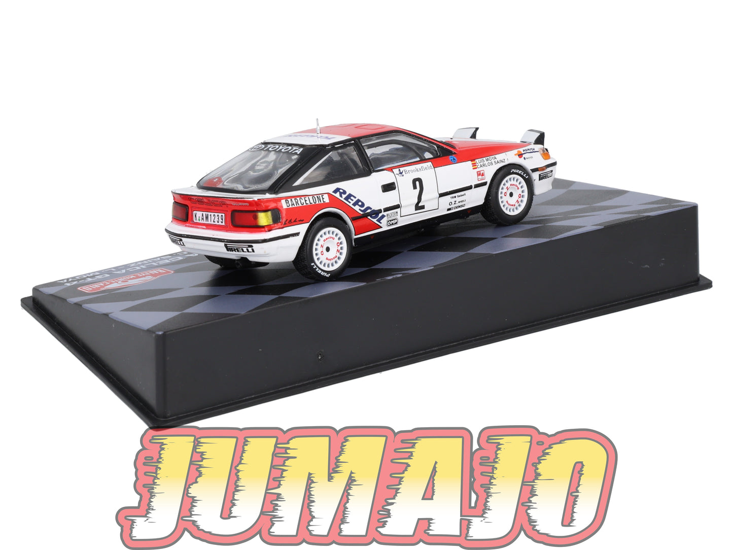 RMIT43 1/43 IXO Rallye Monte Carlo : TOYOTA Celica GT-4 1991 #2 C.Sainz