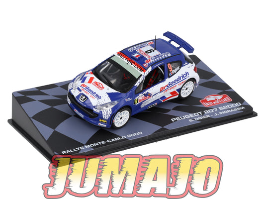 RMIT44 1/43 IXO Rallye Monte Carlo : PEUGEOT 207 S2000 2009 #9 S.Ogier