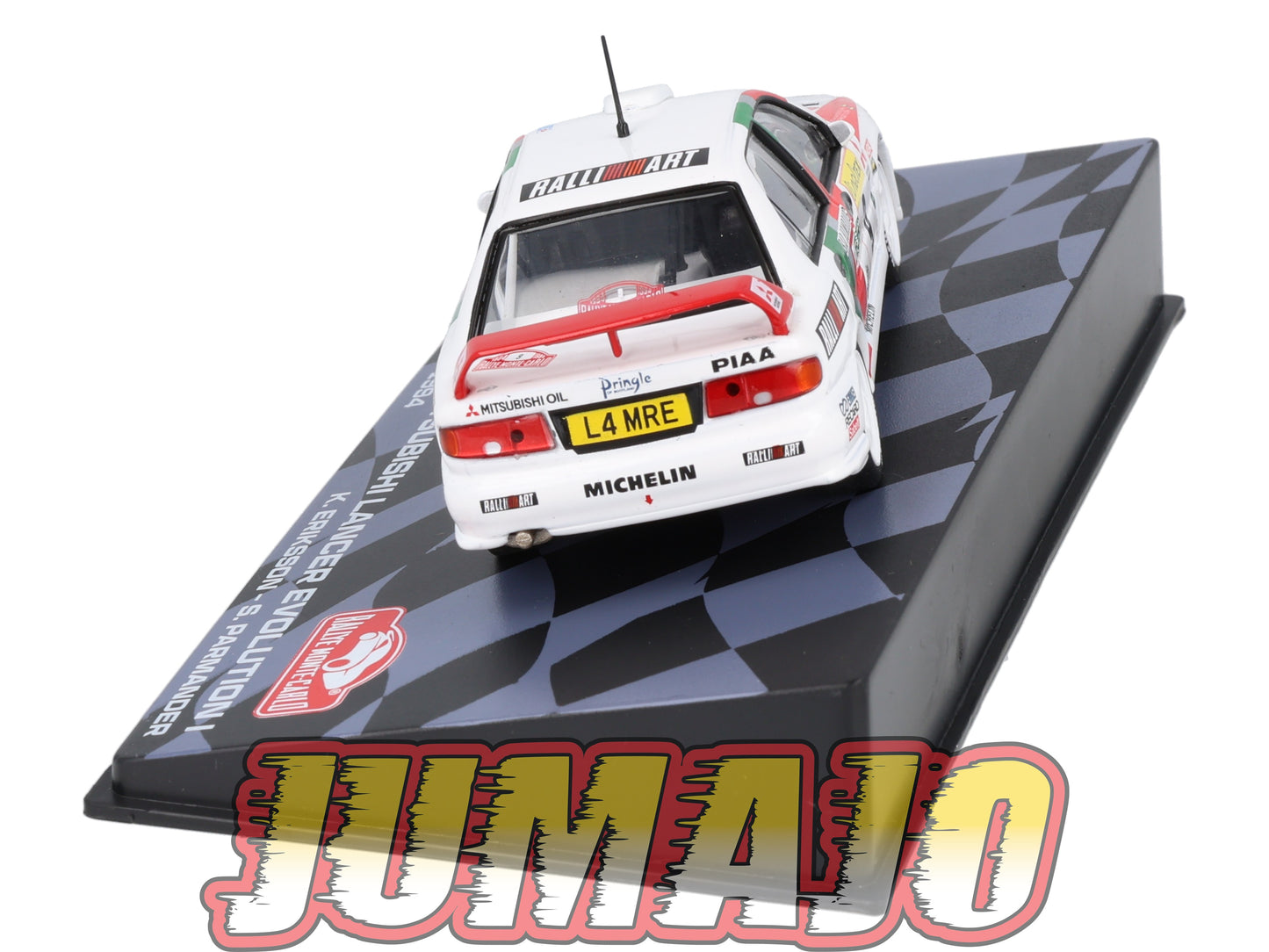 RMIT46 1/43 IXO Rallye Monte Carlo : MITSUBISHI Lancer EVO I 1994 #9 K.Eriksson