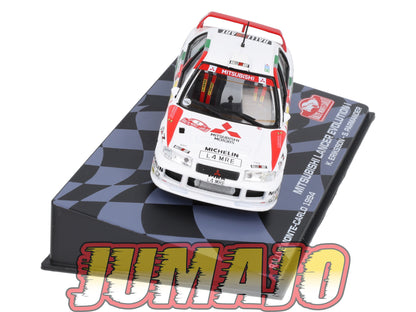 RMIT46 1/43 IXO Rallye Monte Carlo : MITSUBISHI Lancer EVO I 1994 #9 K.Eriksson