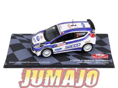 RMIT48 1/43 IXO Rallye Monte Carlo : FORD Fiesta S2000 2010 #2 Hirvonen