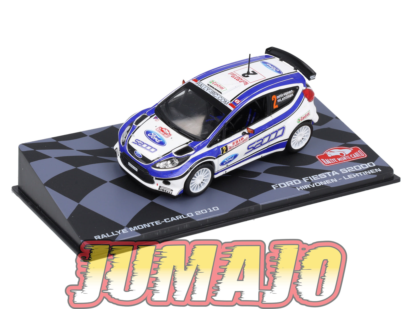 RMIT48 1/43 IXO Rallye Monte Carlo : FORD Fiesta S2000 2010 #2 Hirvonen