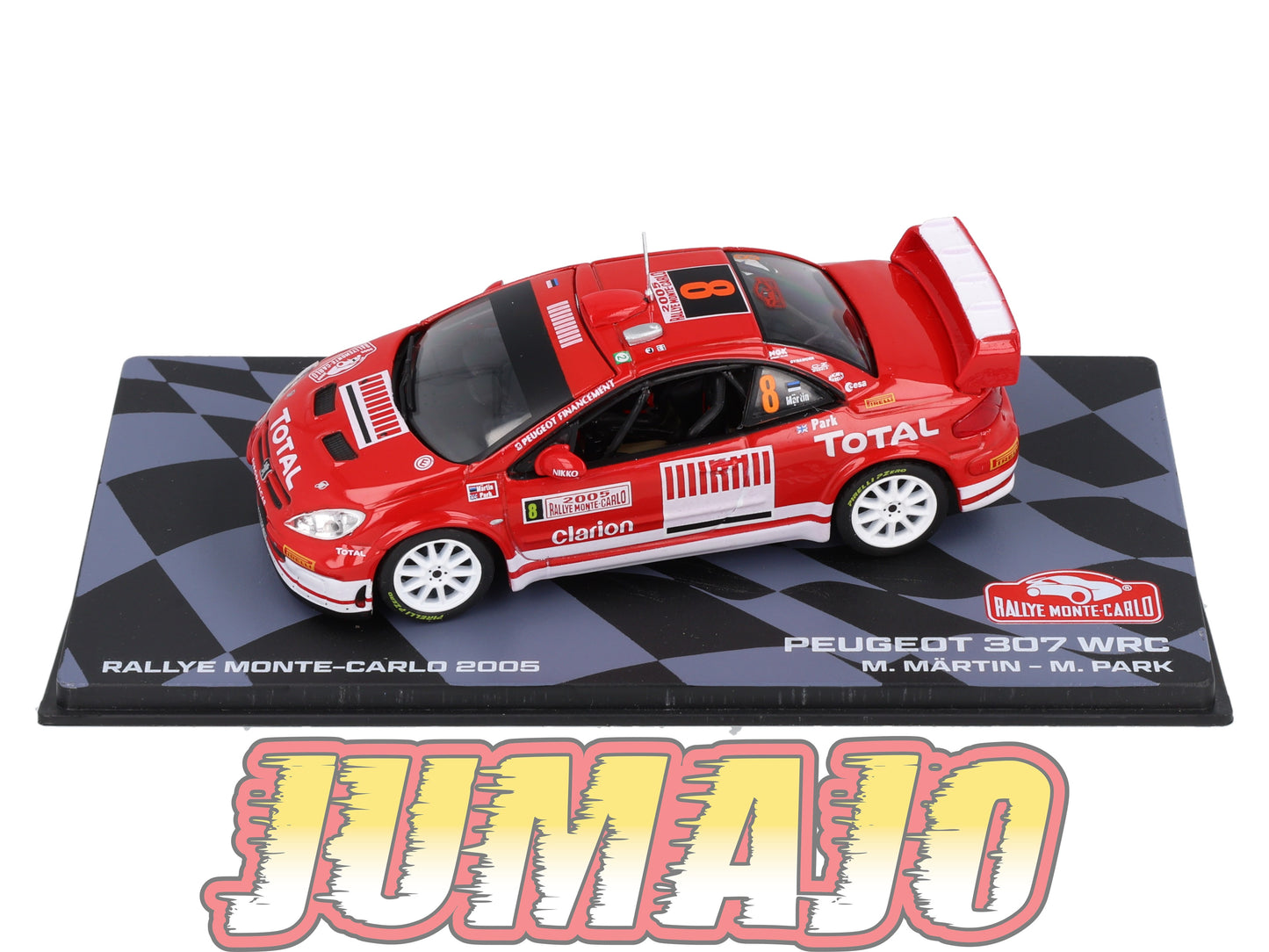 RMIT49 1/43 IXO Rallye Monte Carlo : PEUGEOT 307 WRC 2005 #8 M.Märtin